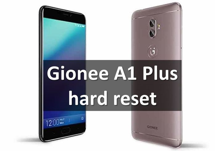 Gionee A1 Plus hard reset: restore factory settings