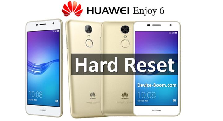 Huawei Enjoy 6 hard reset: Bypass Lock Pattern – 2 Methods